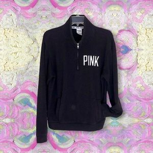 PINK Victoria’s Secret 1/4 Zip Pullover